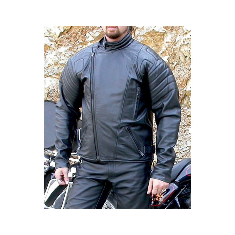 Kurtki skórzane dla mężczyzn moto Fi-