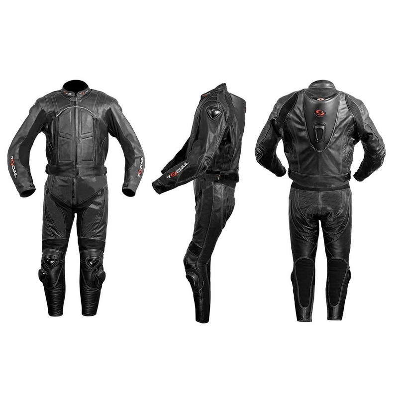 Męskie spodnie Tschul 787 czarne wyprzedaż