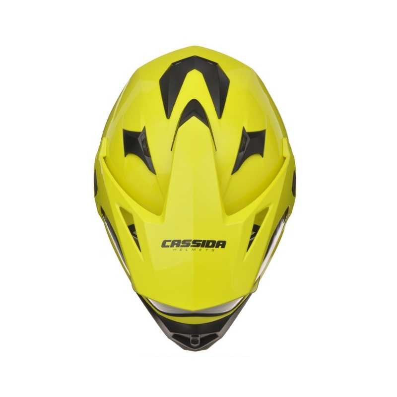 Enduro kask Cassida Tour fluo żółty