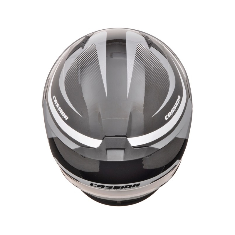 Integralny kask motocyklowy Cassida Integral 2.0 czarno-biało-szary wyprzedaż