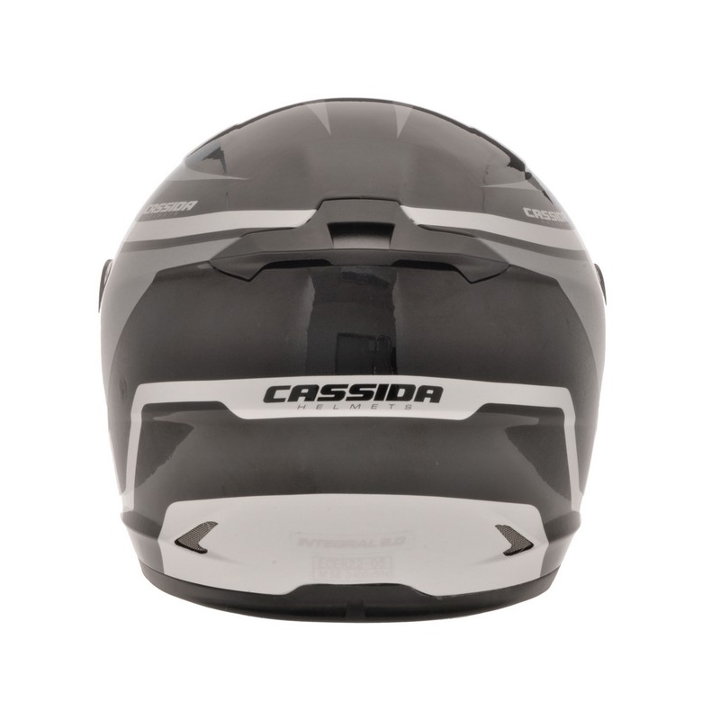Integralny kask motocyklowy Cassida Integral 2.0 czarno-biało-szary wyprzedaż