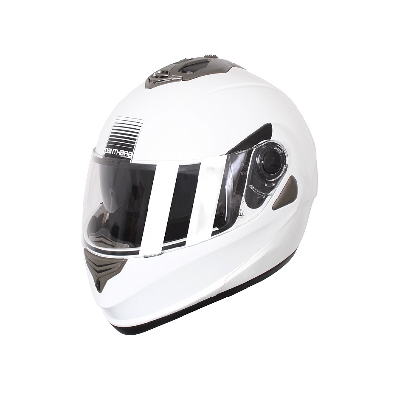 Kask na motocyklu zwałowania Panthera ST06 Biały