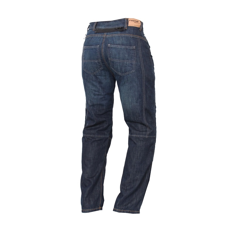 Jeansy motocyklowe Roleff Jeans niebieskie