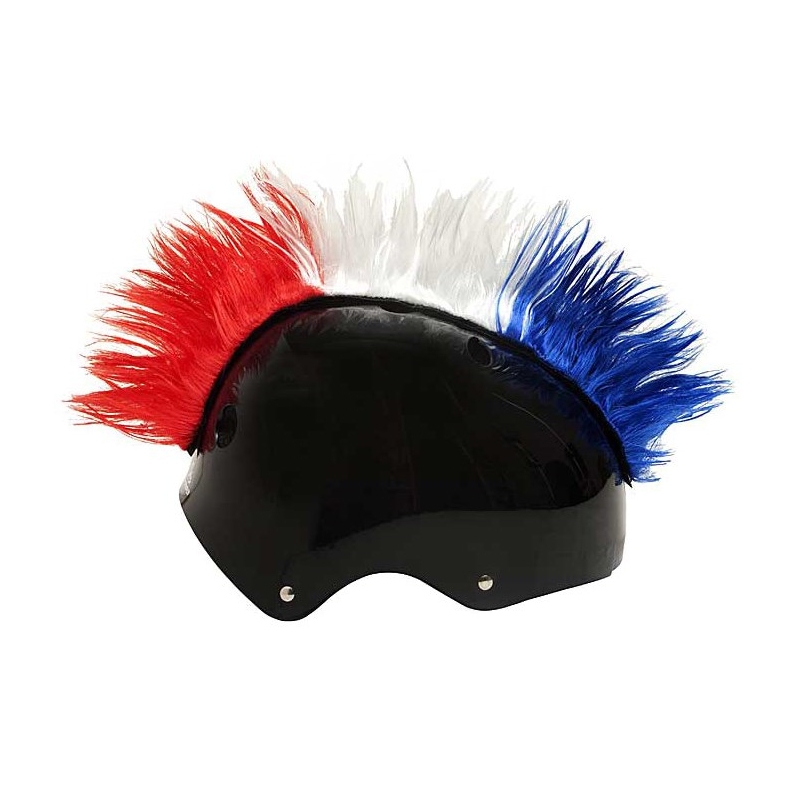 Pióropusz na kask Wiggystyle czerwono/biało/niebieski