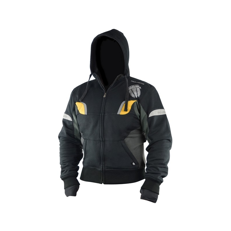 Bluza z ochraniaczami na motocykl Trilobite 761 Illenius czarno-żółta