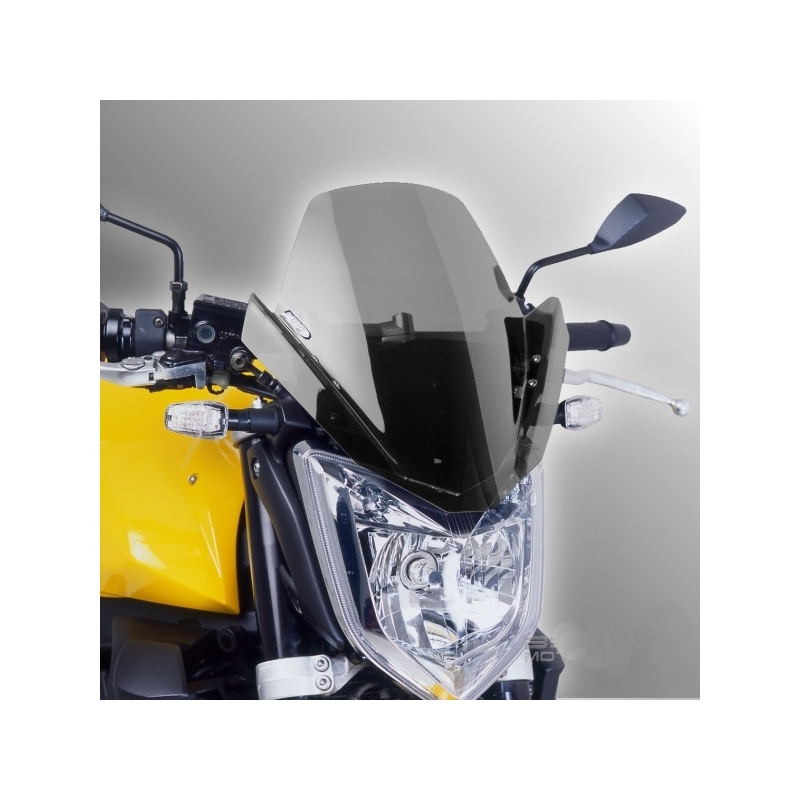 Windshield PUIG NEW GEN. SPORT smoke for YAMAHA FZ1 1000 / Fazer 2006-2015