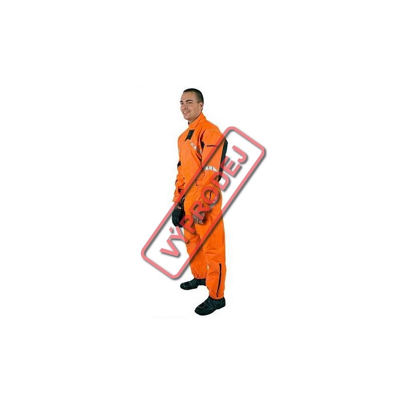 Wodoodporne kombinezony Lookwell Hiker pomarańczowy neon. - Rozmiar 3XL