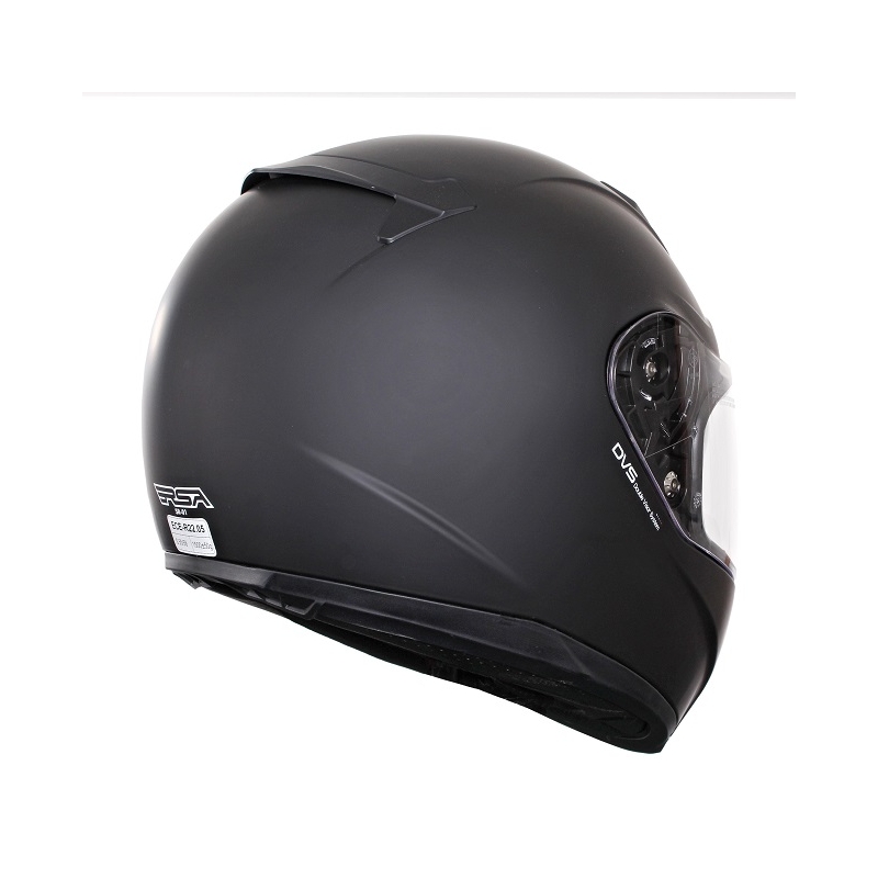 Integralny kask motocyklowy RSA SR-01 czarny matowy wyprzedaż