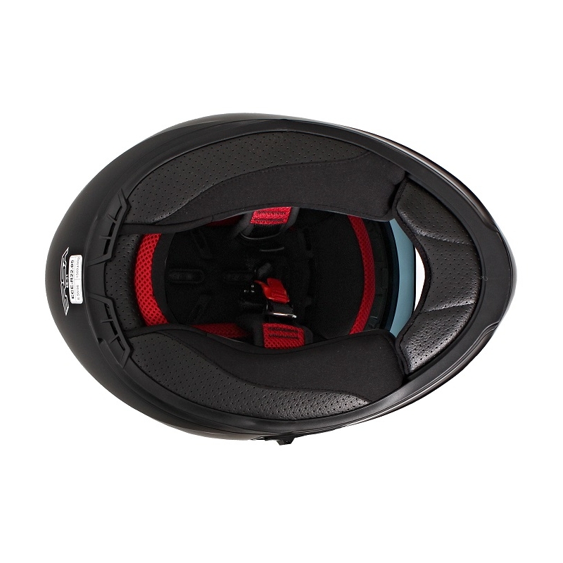 Integralny kask motocyklowy RSA SR-01 czarny matowy wyprzedaż
