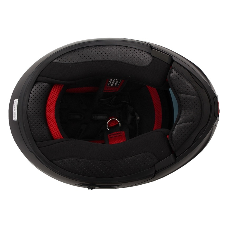 Szczękowy kask motocyklowy RSA TR-01 czarny matowy wyprzedaż