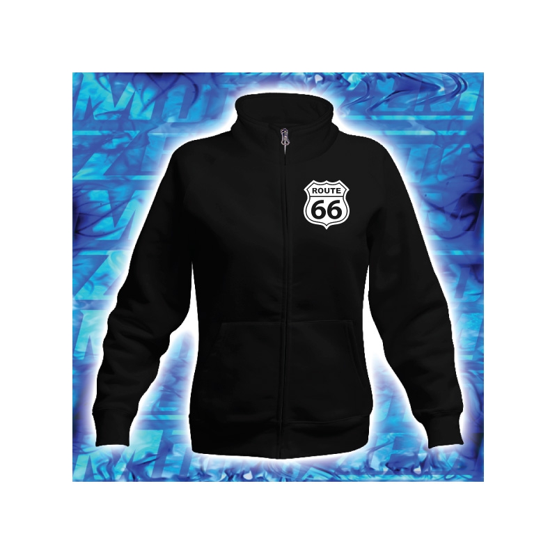 Damska bluza z motywem Route 66 wyprzedaż