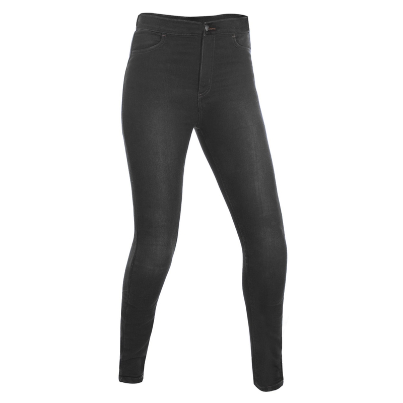 Damskie legginsy Oxford Jeggings czarne skrócone