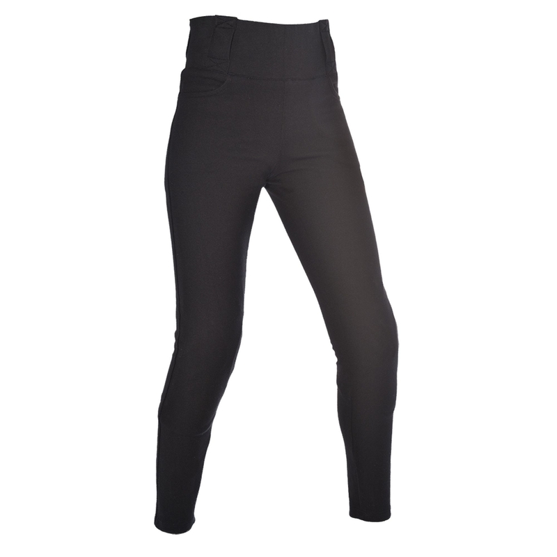 Damskie legginsy Oxford Super Leggings czarne przedłużone