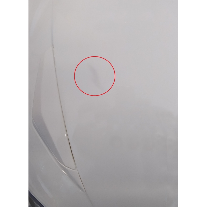 Szczękowy kask motocyklowy Lazer MH2 Z-Line biały połysk - II. jakość