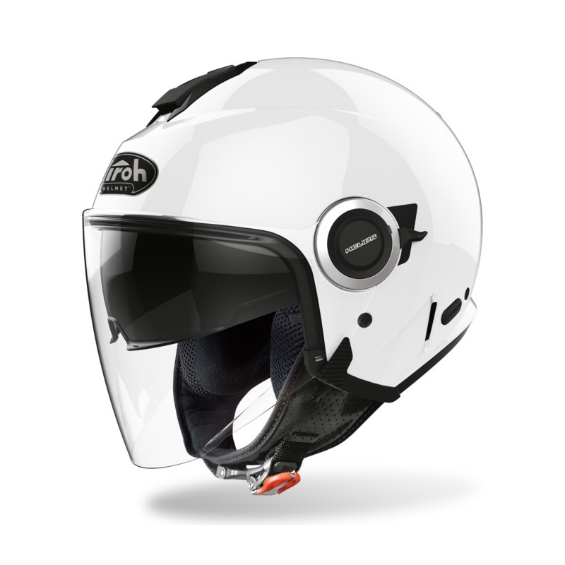 Otwarty kask motocyklowy Airoh Helios Color biały 2021