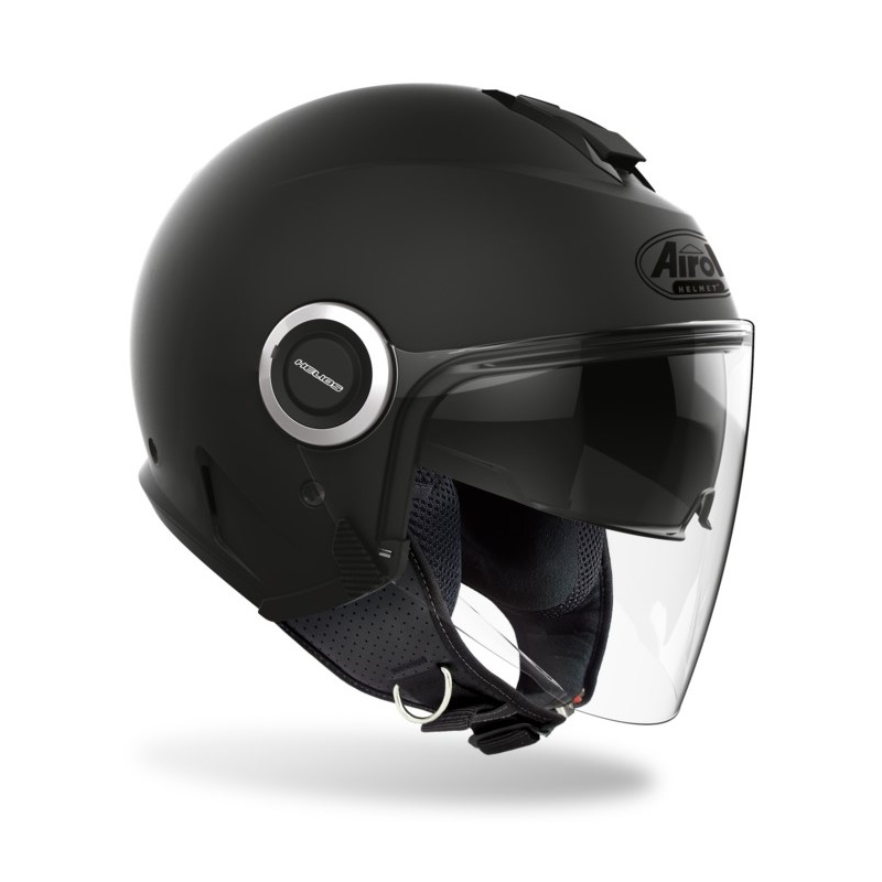 Otwarty kask motocyklowy Airoh Helios Color czarny matowy výprodej wyprzedaż