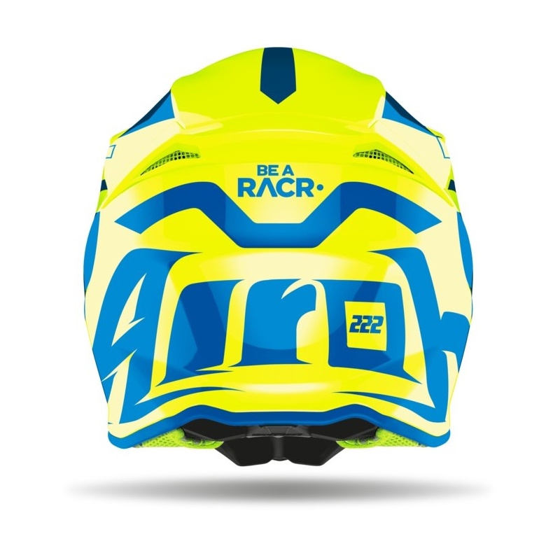 Motocrossowy kask Airoh Twist 2.0 Replica Cairoli 2020 niebiesko-fluo żółty