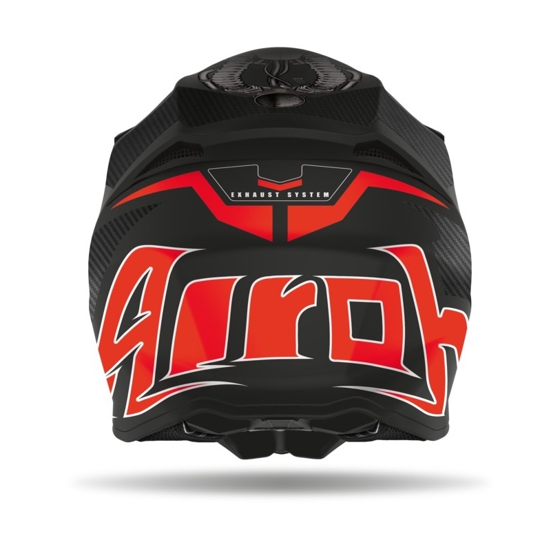 Motocrossowy kask Airoh Twist Bolt czarno-czerwony wyprzedaż