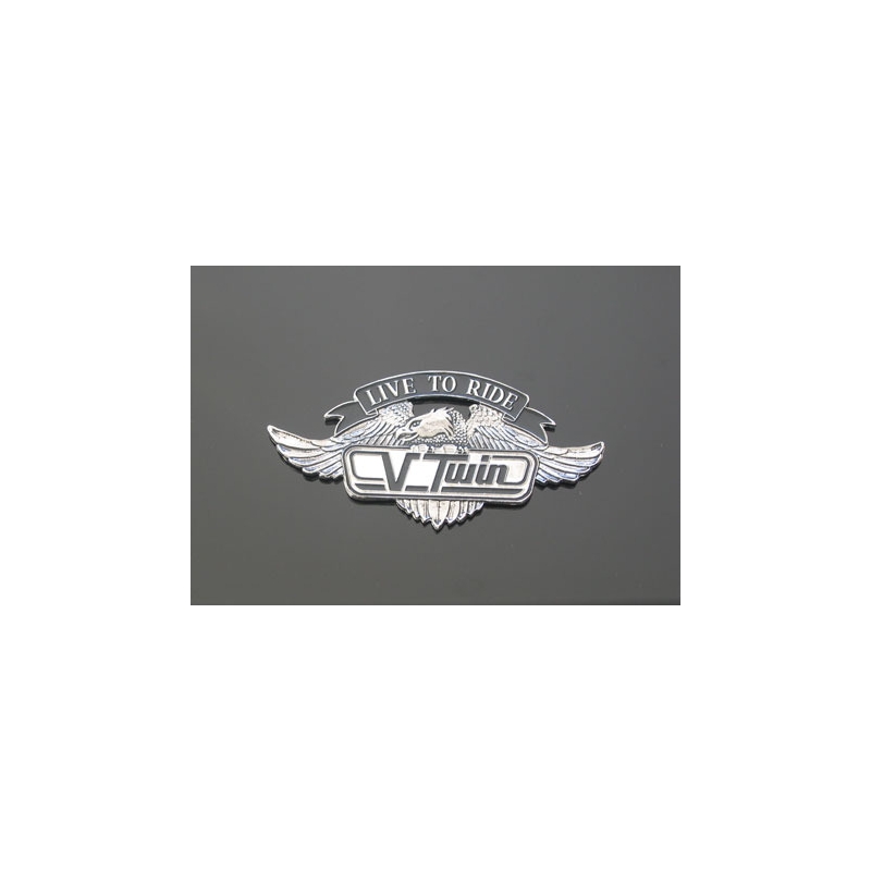 Emblemat z naklejkami Highway Hawk V-Twin