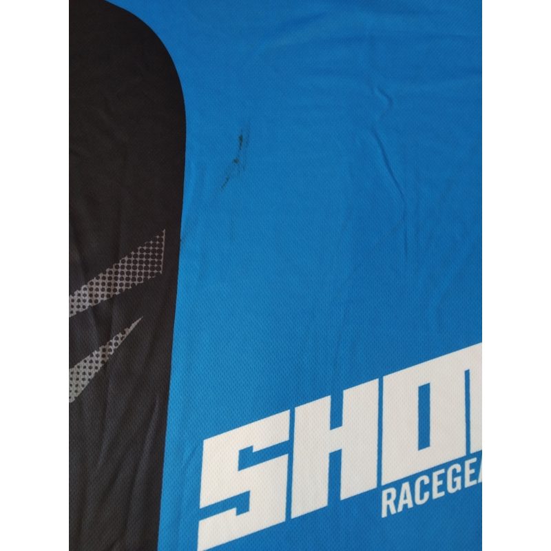 Motocrossowa koszulka Shot Devo Ventury czarno-niebiesko-biała - II. jakość