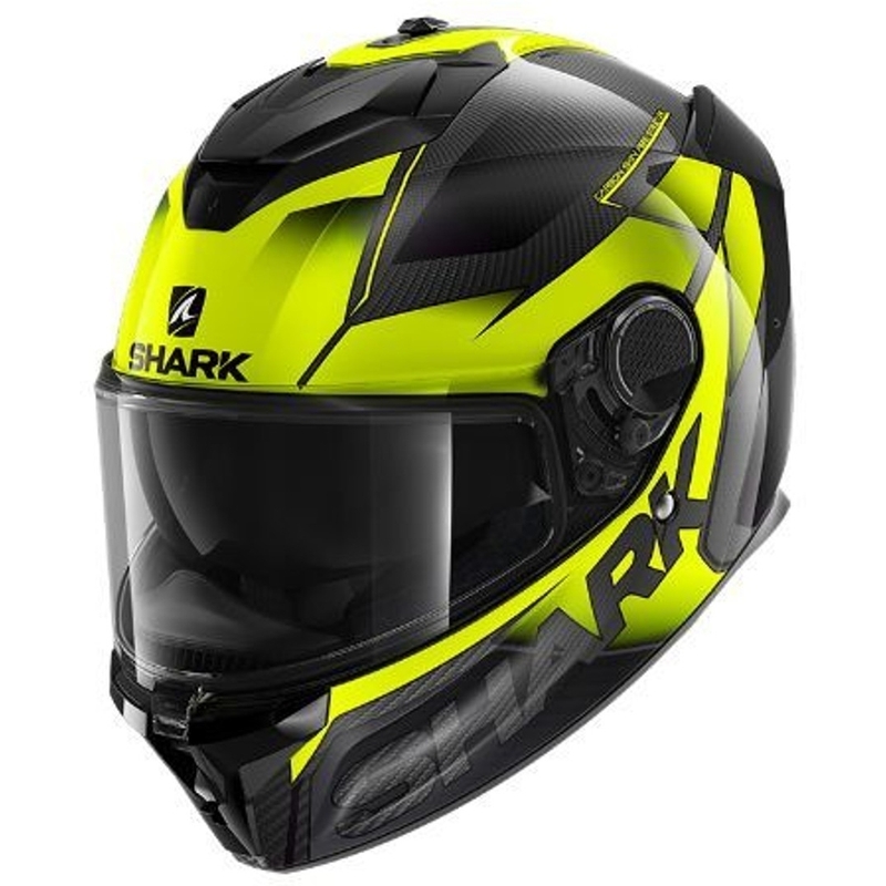 Integralny kask motocyklowy SHARK SPARTAN GT Carbon Shestter czarno-żółty wyprzedaż