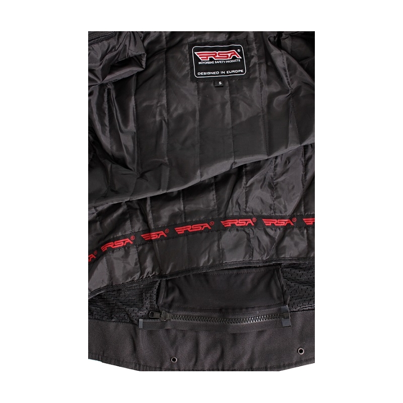 Kurtka motocyklowa RSA Razor czarno-fluo żółta wyprzedaż