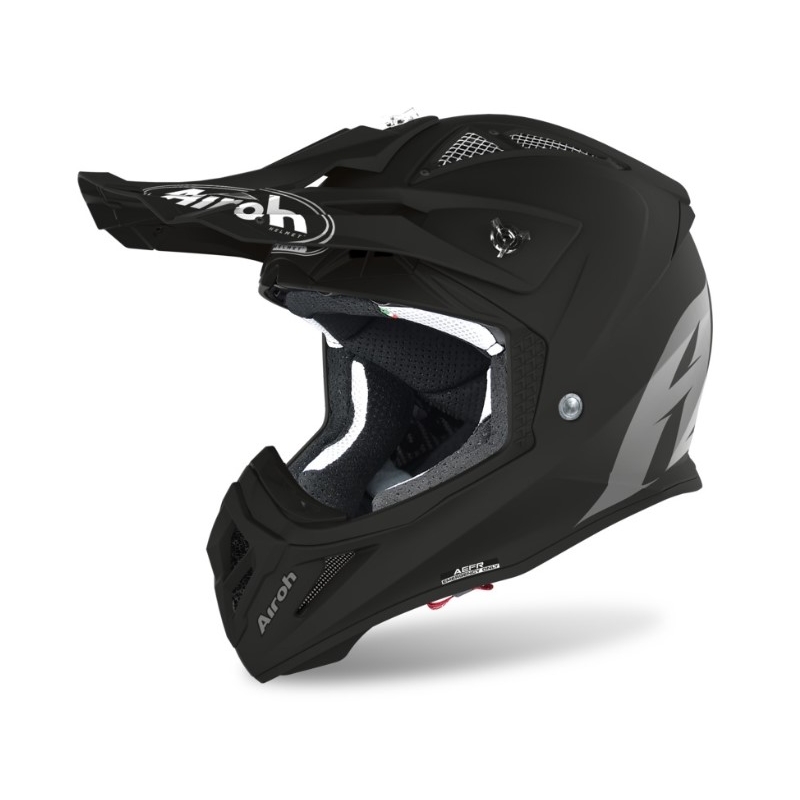 Motocrossowy kask Airoh Aviator Ace Color czarny matowy