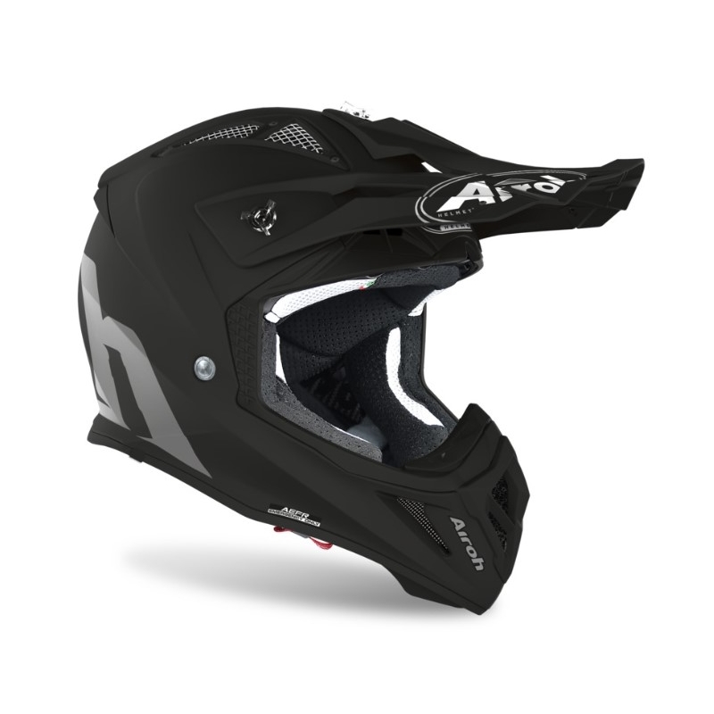 Motocrossowy kask Airoh Aviator Ace Color czarny matowy