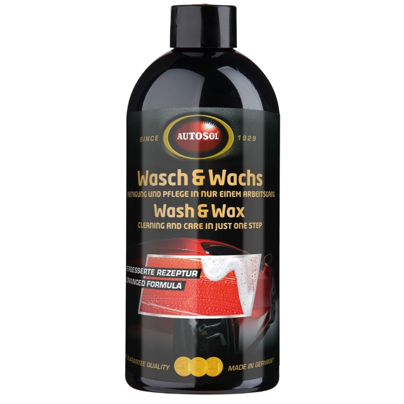 Szampon z woskiem Autosol Wash and Wax 500 ml