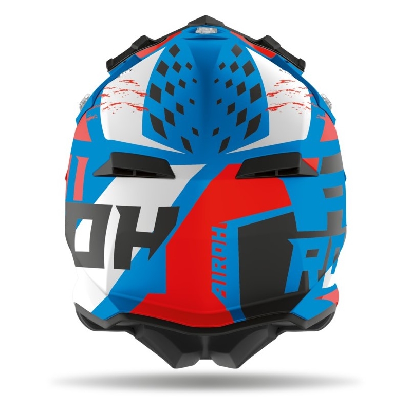 Motocrossowy kask Airoh Terminator Hanger tyrkusowy matowy
