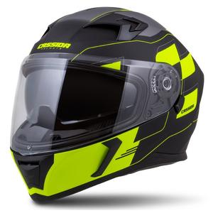 Integralny kask motocyklowy Cassida Integral 3.0 RoxoR czarno-szaro-fluo żółty