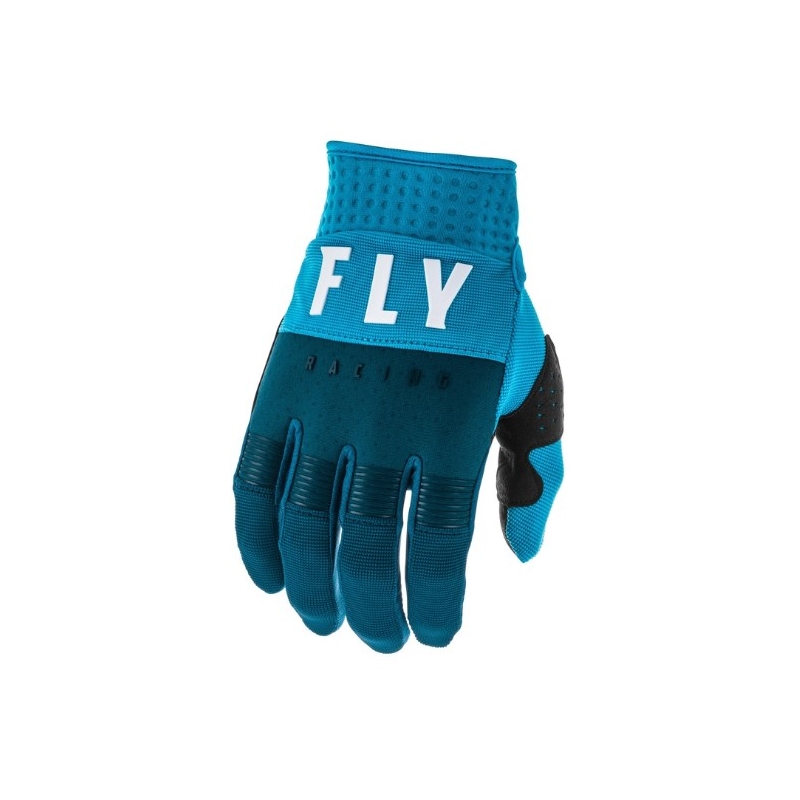 Motocrossowe rękawice FLY Racing F-16 2020 niebiesko - białe
