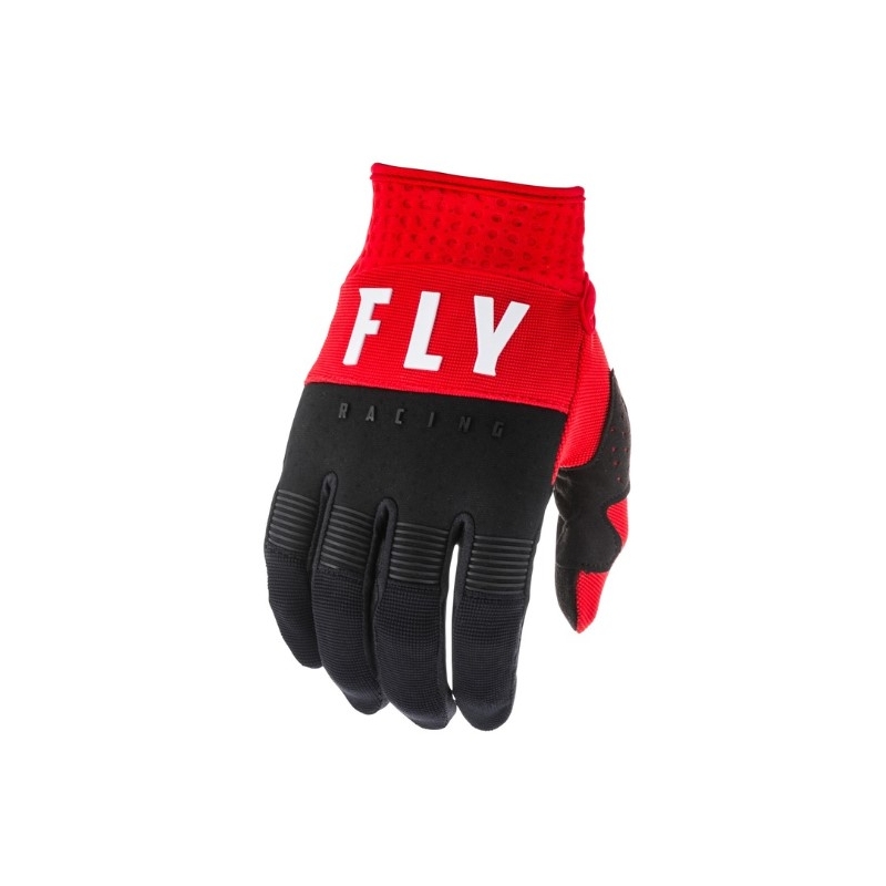 Motocrossowe rękawice FLY Racing F-16 2020 czarno-czerwono-białe