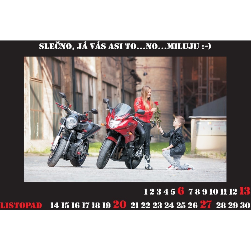 Charytatywny kalendarz rowerzystę DZIECI 2016