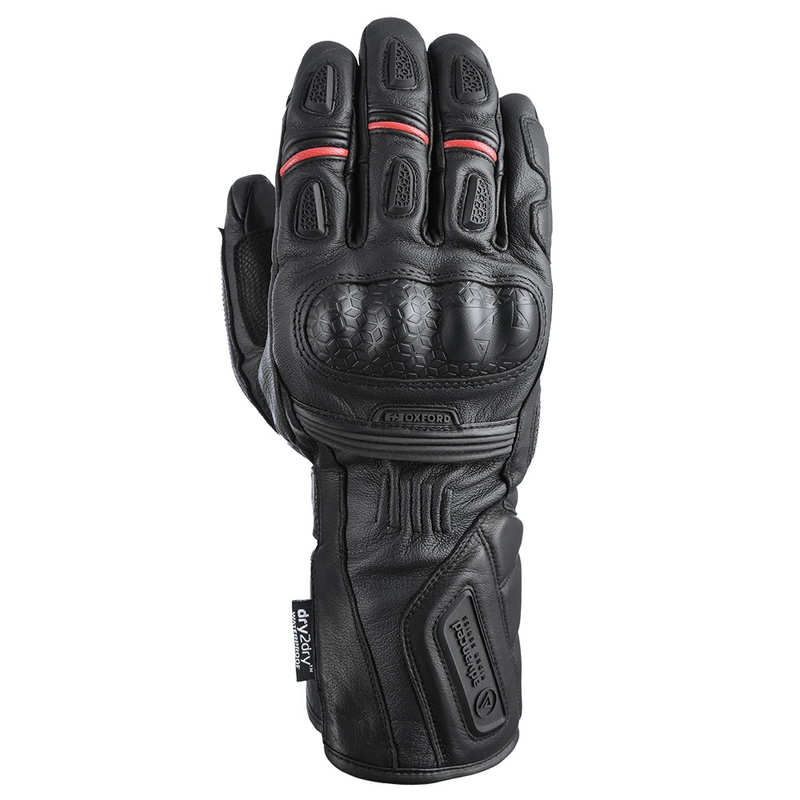 Rękawice motocyklowe Oxford Advanced Mondial długie czarne