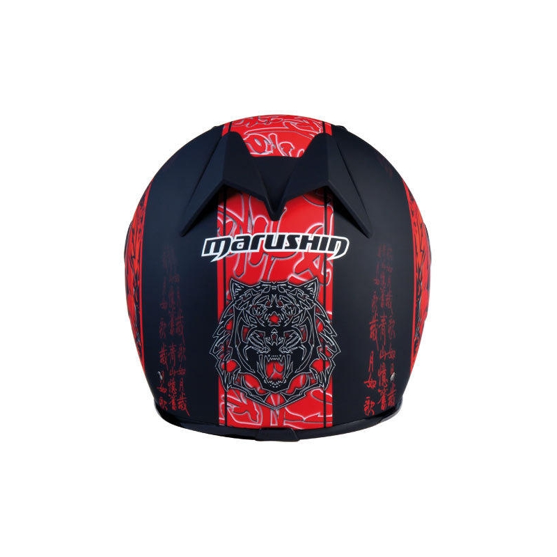 Integralny kask na motocyklu Marushin 778 Tiger 2