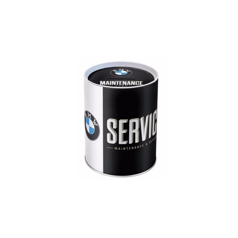 Metalowa skarbonka BMW Service
