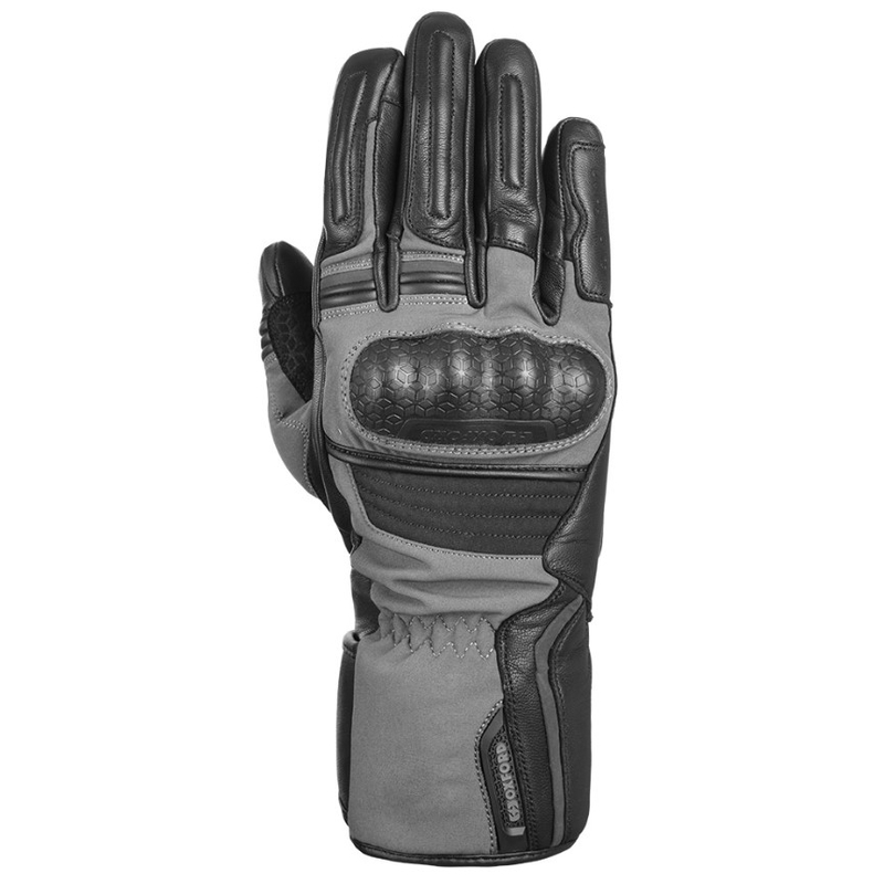 Rękawice motocyklowe Oxford Hexham szaro-czarne wyprzedaż