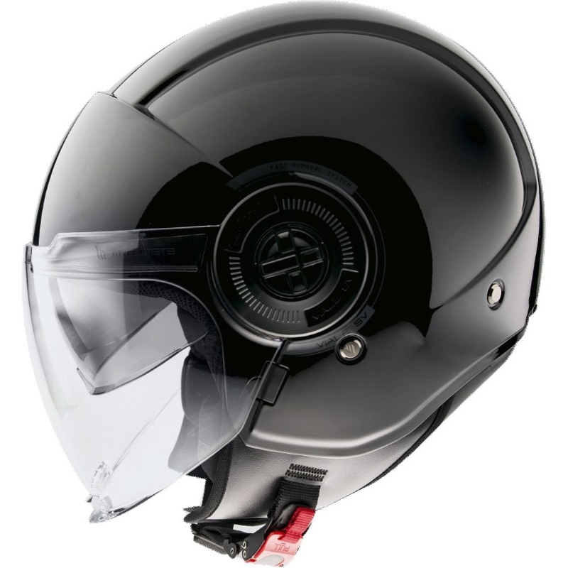 Otwarty kask motocyklowy MT Viale czarny wyprzedaż
