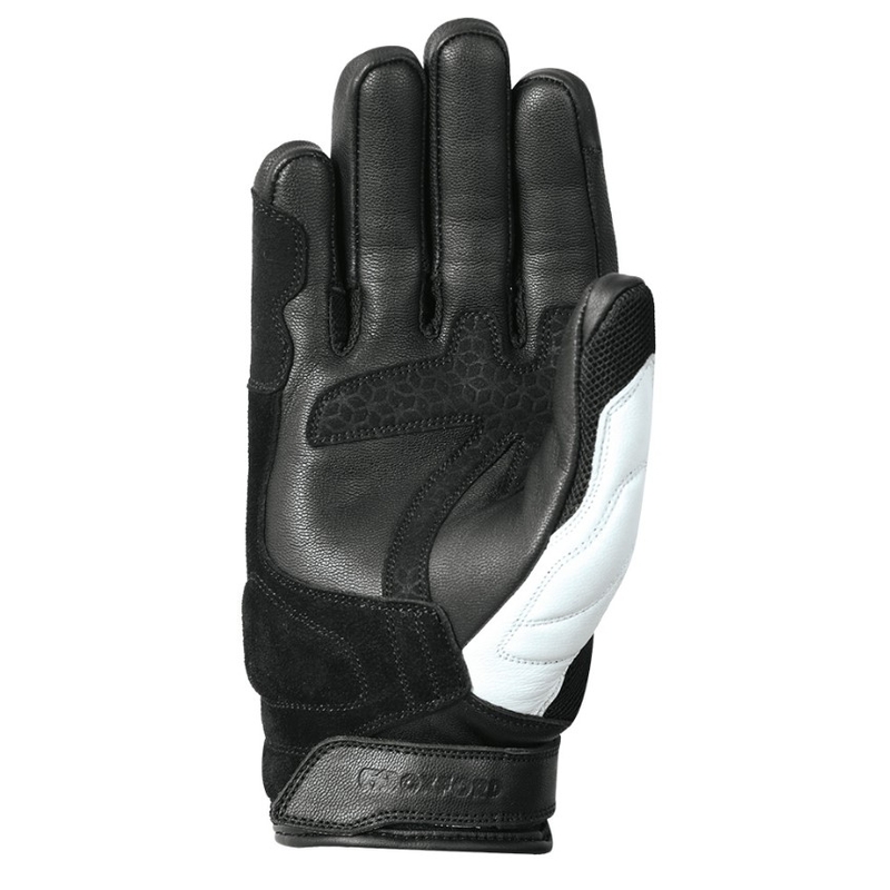 Rękawice motocyklowe Oxford RP-6S czarno-czerwono-białe