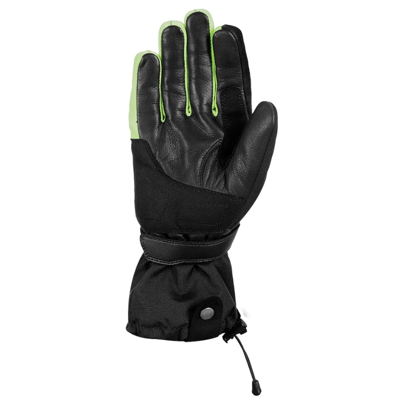 Rękawice motocyklowe Oxford Convoy 2.0 czarno-fluo żółte