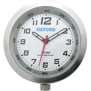 Srebrny zegar analogowy Oxford