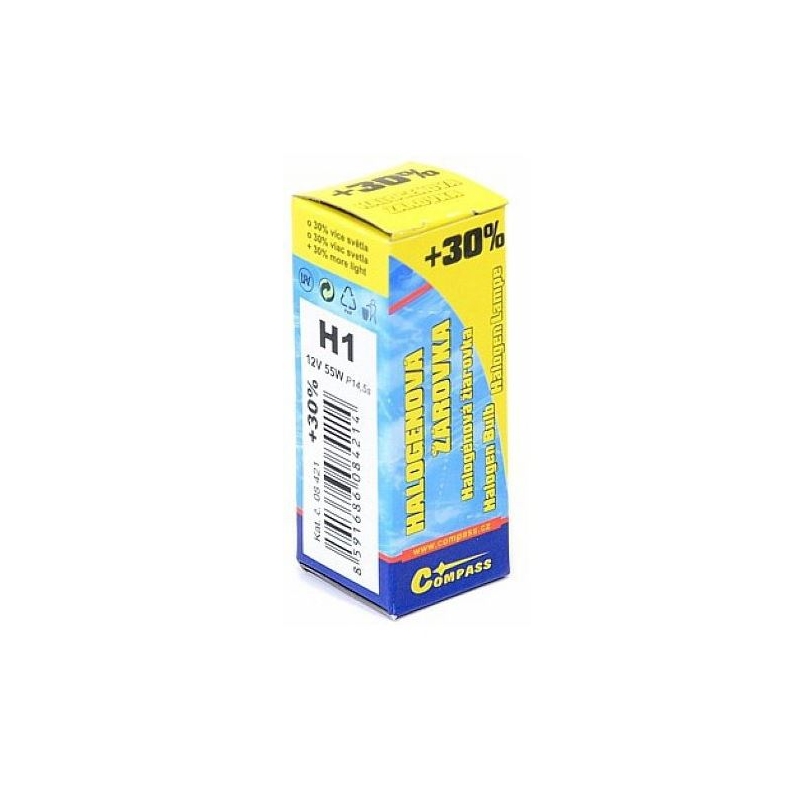 Żarówka 12V H1 55W +30%
