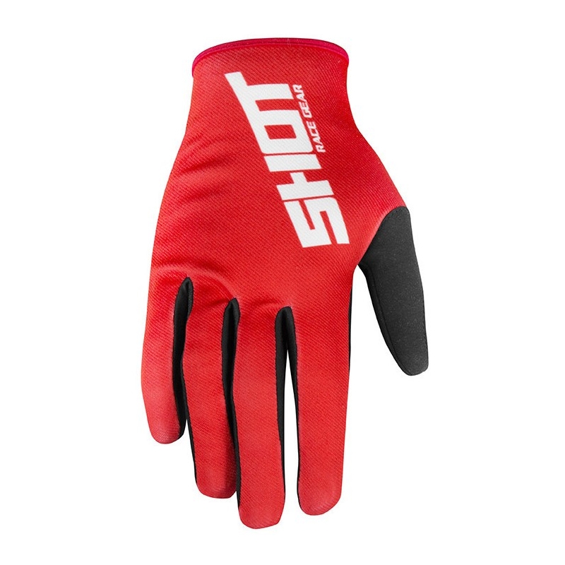 Motocrossowe rękawice Shot Devo Raw czerwone wyprzedaż