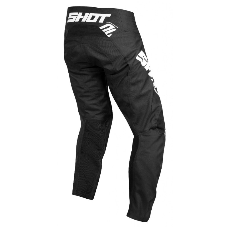 Motocrossowe spodnie Shot Devo Raw czarne wyprzedaż