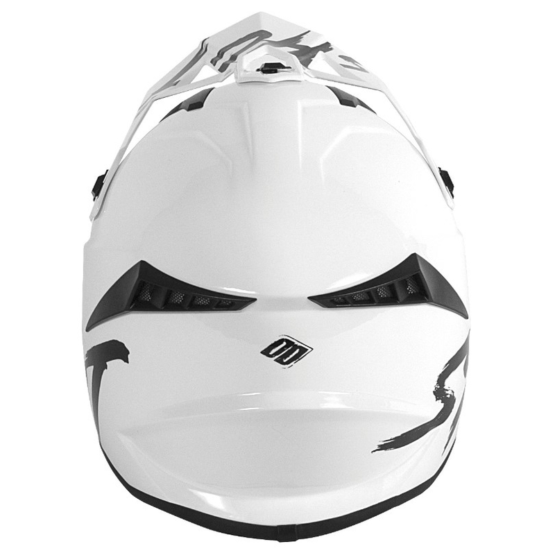 Motocrossowy kask Shot Lite Uni Solid biały wyprzedaż