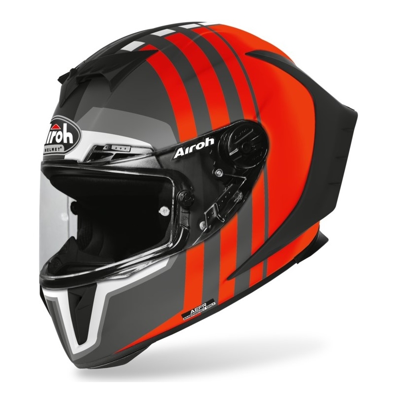 Integralny kask motocyklowy Airoh GP 550S Skyline czarno-pomarańczowy