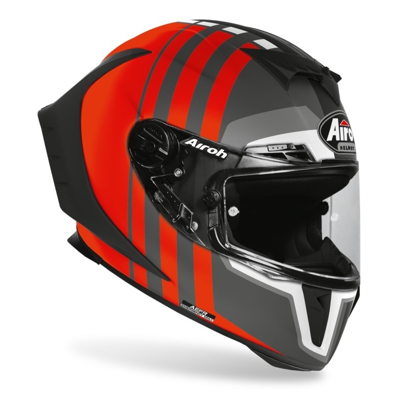 Integralny kask motocyklowy Airoh GP 550S Skyline czarno-pomarańczowy