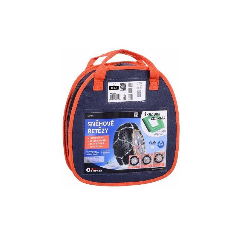 Łańcuchy śniegowe X110 3,0mm 9mm NYLON BAG