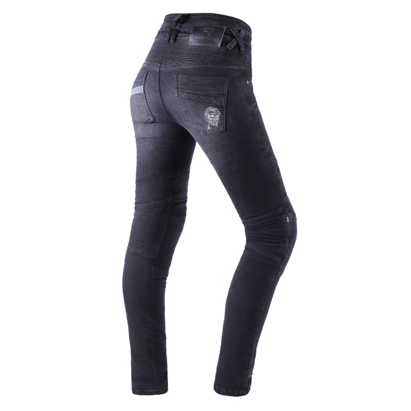 Damskie jeansy Street Racer Spike II Slim fit CE w kolorze czarnym